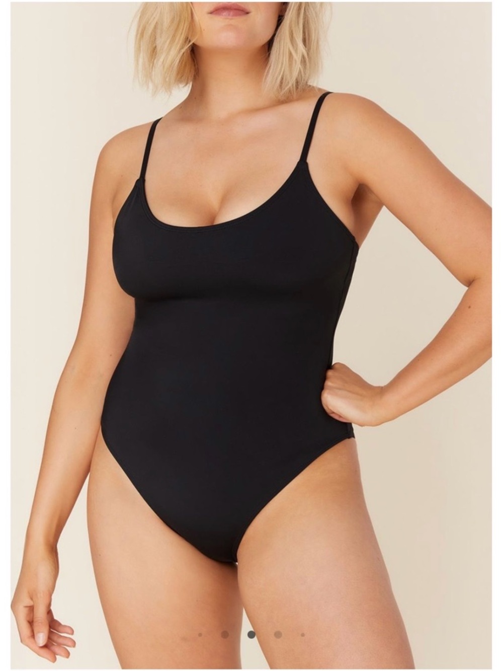 Andie Black Amalfi One-Piece Swimsuit